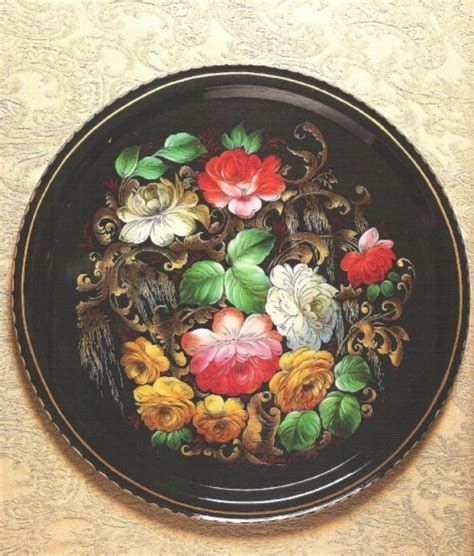 Zhostovo painting - Russian culture