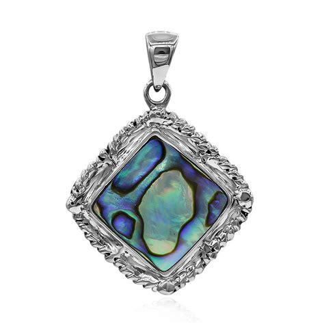 Art Of Nature Chinesische Abalone Silber Anh Nger Mm