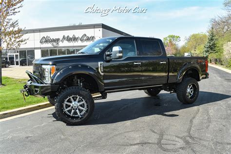 Used 2018 Ford F250 Super Duty F 250 Platinum Fx4 Thousands Invested Kelderman Air Suspension