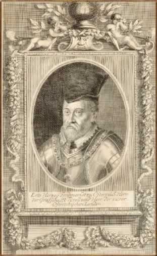 Ferdinand Ii Holy Roman Emperor 1578 1637 Antique Portrait