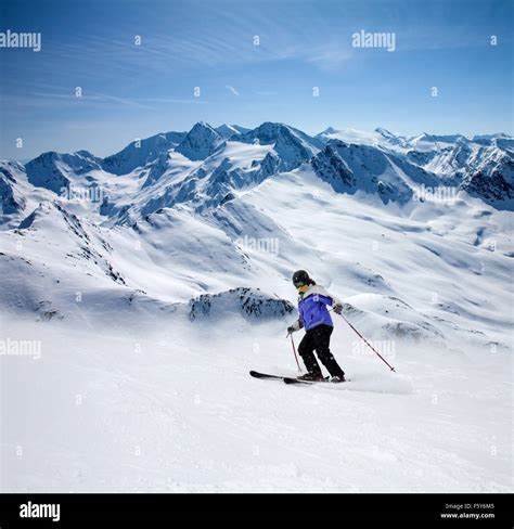 skier, extreme winter sport Stock Photo - Alamy