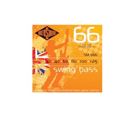 Cuerdas Bajo Eléctrico Swing Bass 6 30 125 Sm666 Mercado Libre