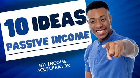 10 Passive Income Ideas For Financial Freedom Youtube