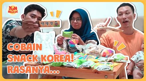 Orang Indonesia Cobain Cemilan Korea Rasanya First Time Indonesia