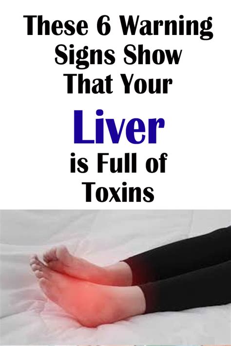 These 6 Warning Signs Show That Your Liver Is Full Of Toxins