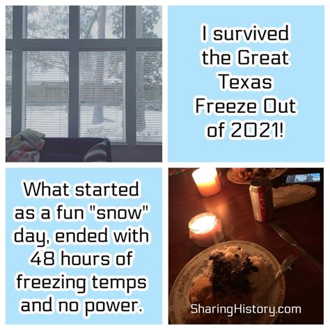 I Survived the Great Texas Freeze Out of 2021 – Sharing History