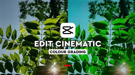 Tutorial Edit Cinematic Color Grading Di Capcut Capcut Tutorial