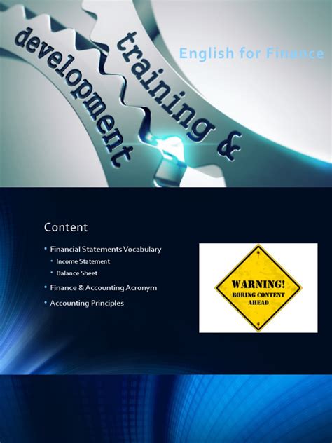 basic english  finance