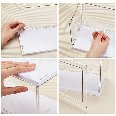 Wholesale Olycraft Tier Acrylic Display Case Assemble Countertop