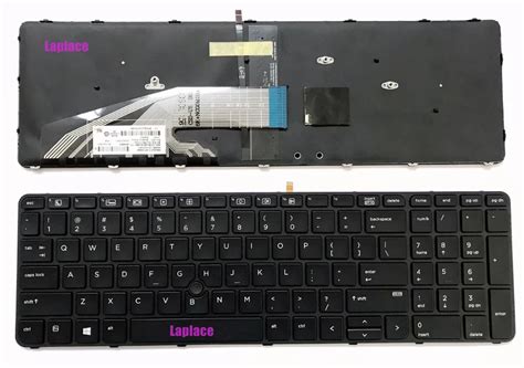 New Genuine Us Keyboard For Hp Probook G G With Frame And