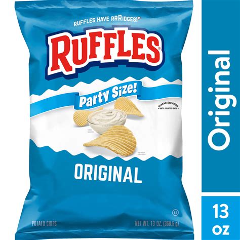 Ruffles Original Potato Chips Party Size Oz Bag Ubicaciondepersonas