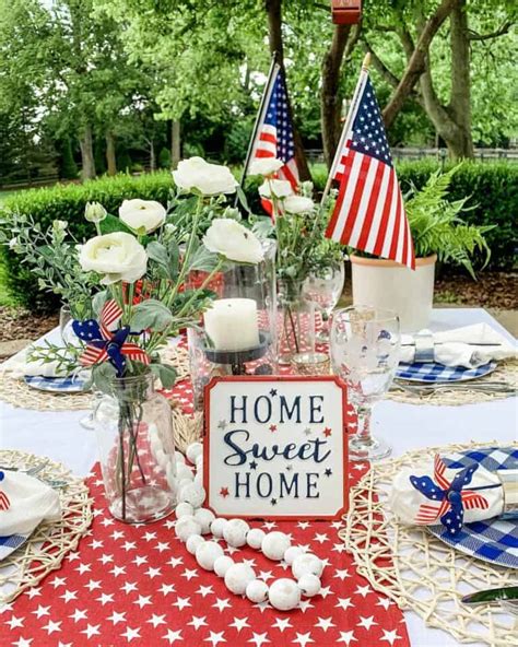 Fourth of July Table Décor Soul Lane