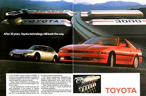 Car Ads and Brochures: Toyota Supra – Spannerhead