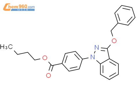 28570 58 3 Benzoic Acid 4 3 Phenylmethoxy 1H Indazol 1 Yl Butyl