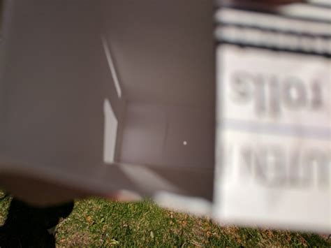 Eclipse Pinhole Viewers A Little Science
