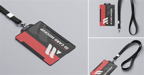 ID Card Mockup, Product Mockups ft. empty & white - Envato