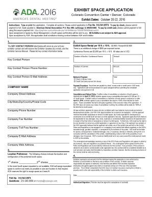 Fillable Online Ada Application And Contract For American Dental