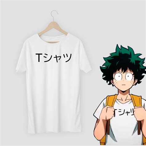 Deku Tshirt Boku No Hero Academia Tees My Hero Academia All Might Anime