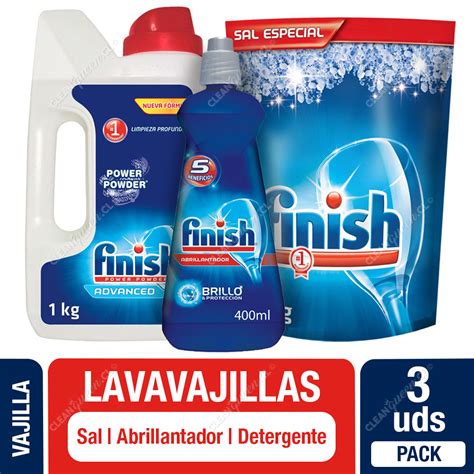 Sistema Perseguir Perrito Detergente Lavavajillas Finish Entretener