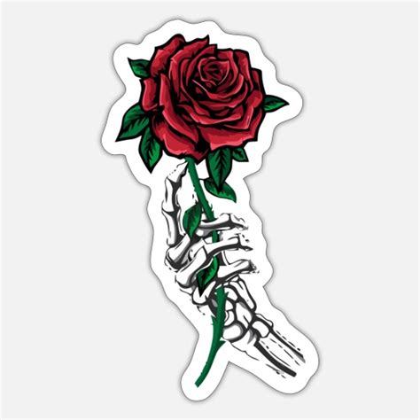 Skeleton Hand Holding Rose Poster Ubicaciondepersonas Cdmx Gob Mx