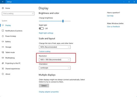 How To Change Screen Resolution On Windows 10 • Pureinfotech