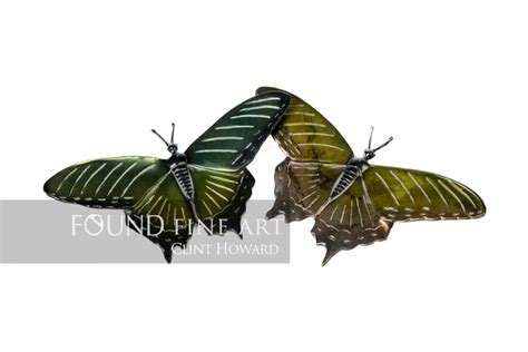 Butterflys In Bronze Found Fine Art