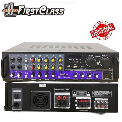 Jual Power Amplifier Firstclass Fc A5000 Original Di Seller Super Sonic