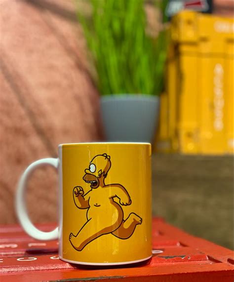 Caneca Personalizada Homer Pelado Os Simpsons The Simpsons Cd