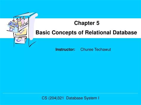 Ppt Basic Concepts Of Relational Database Powerpoint Presentation