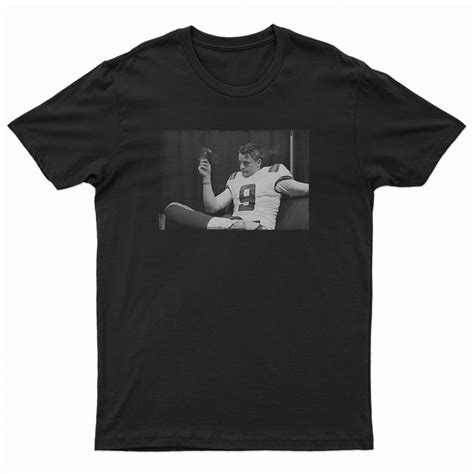 The Joe Burrow Cigar Smoking T Shirt