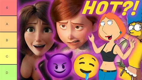 We Rank The Hottest Animated Moms Tier List Youtube