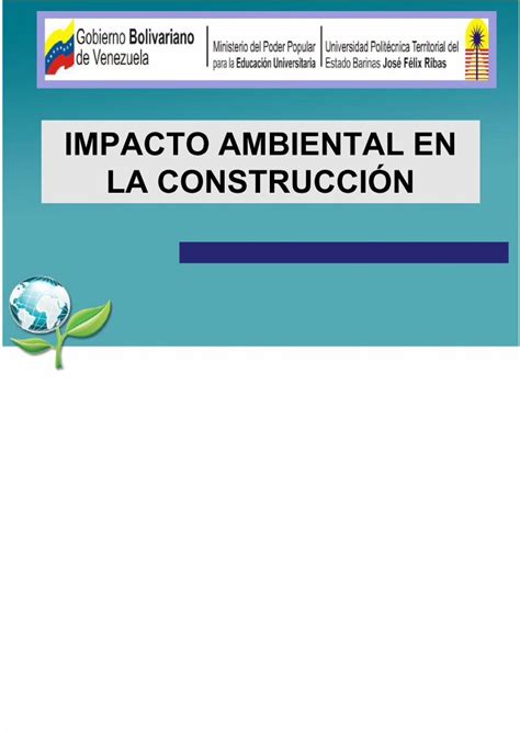 PDF Impacto Ambiental Pptx DOKUMEN TIPS