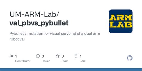 Github Um Arm Lab Val Pbvs Pybullet Pybullet Simulation For Visual