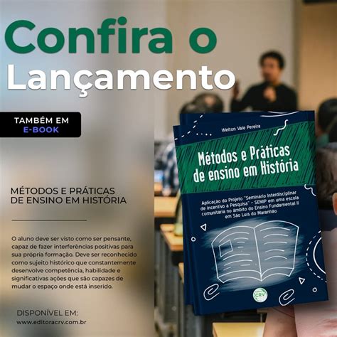 Docente escreve livro sobre o ensino de práticas e metodologias