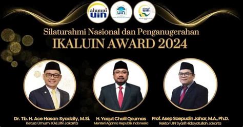 Silaturahmi Nasional Dan Penganugerahan Ikaluin Award