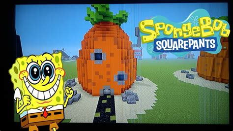 Minecraft How To How To Build SpongeBob House SpongeBob SquarePants