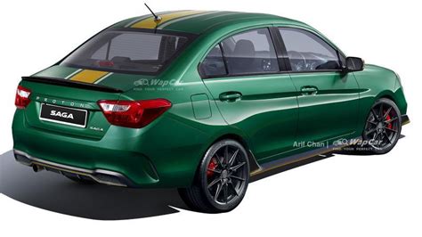 First Peek At The Proton Saga R Edition Third R Model After