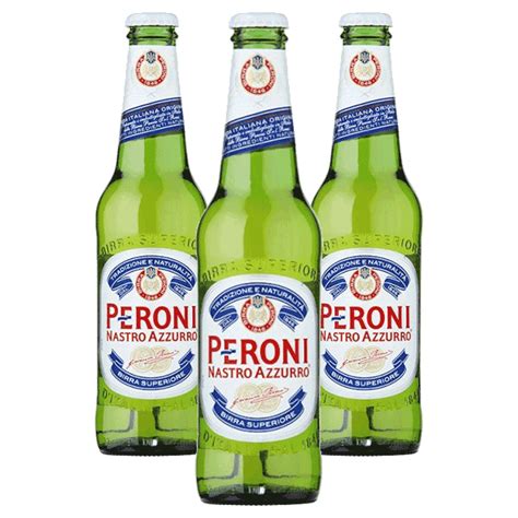 Peroni Nastro Azzuro Lager 330ml Bottles X 24 Andwell Brewery