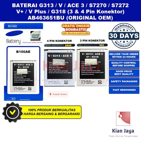 Jual Baterai G V G Hz Ace S S S Ace B Ae Eb