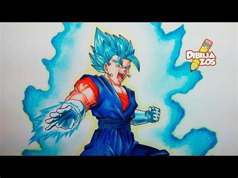 C Mo Dibujar A Vegetto Ssj Dios Ssj Blue Paso A Paso How To Draw