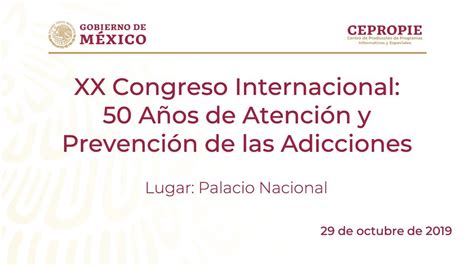 Xx Congreso Internacional A Os De Atenci N Y Prevenci N De Las