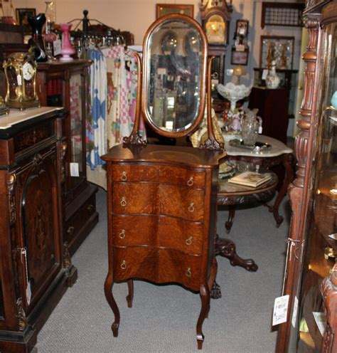 Bargain John S Antiques Antique Quarter Sawn Oak Lingerie Chest With