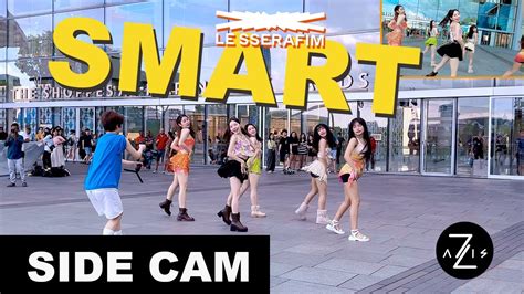 KPOP IN PUBLIC SIDE CAM LE SSERAFIM 르세라핌 SMART DANCE COVER