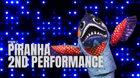 Piranha Performs Name Of Love By Bebe Rhexa The Masked Singer Uk Season 5 Episode 7 Youtube