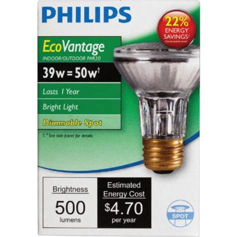 EcoVantage 39w Par20 Fld Halgn Bulb 419861 1 King Soopers