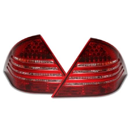 LED Rückleuchten Rot Mercedes C Klasse W203 inkl E Prüfzeichen