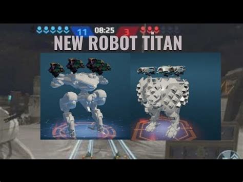 WAR ROBOTS New Titan And RobotWR Test Server Gameplay YouTube