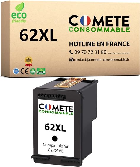 Comete Marque Fran Aise Xl Cartouche D Encre Noire Compatible