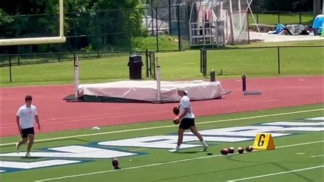 73 Yd Ko Kornblue Kicking Showcase Ft Lauderdale Jul2023 Youtube