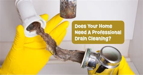 Does Your Home Need A Professional Drain Cleaning Grove City